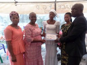 Christ Orphanage 2018 empowerment, collection of certificates & starter kits