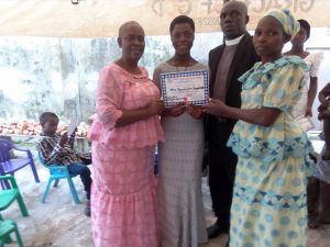 Christ Orphanage 2018 empowerment, collection of certificates & starter kits