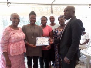 Christ Orphanage 2018 empowerment, collection of certificates & starter kits