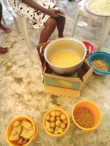 making of chin chin, buns at Christ Orphanage Home 2018 Empowerment