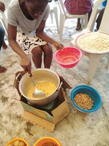 making of chin chin, buns at Christ Orphanage Home 2018 Empowerment
